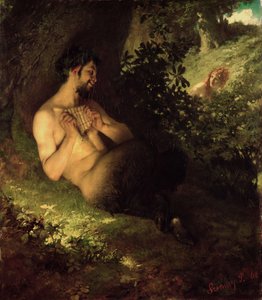 Faun és nimfa, 1868